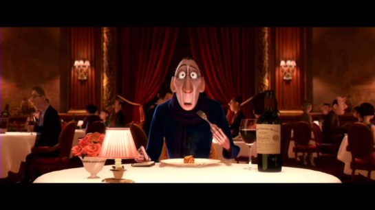 Anton Ego in Ratatouille. Image courtesy of Pixar