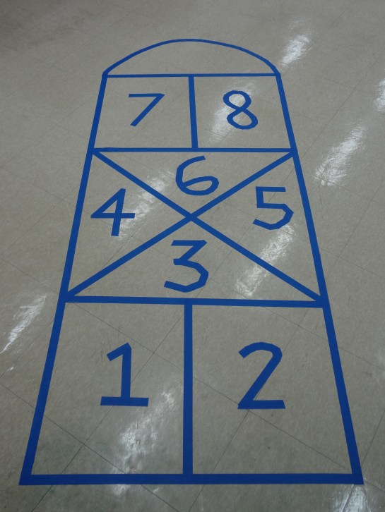 This is a Korean hopscotch board.