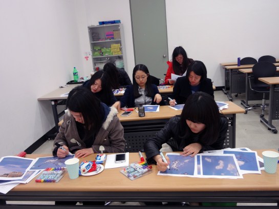 Drawing cloud interpretations