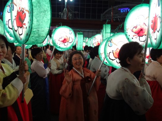 All smiles for Buddha!