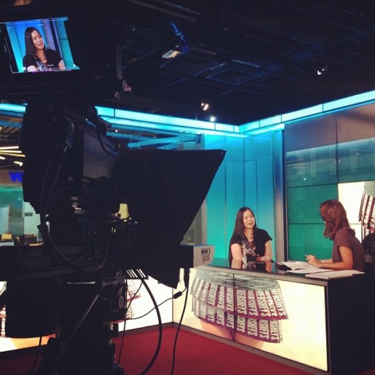 With Mitzi Borromeo of Solar Nightly News