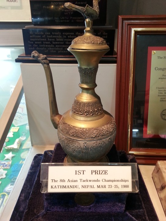 An early championship cup.