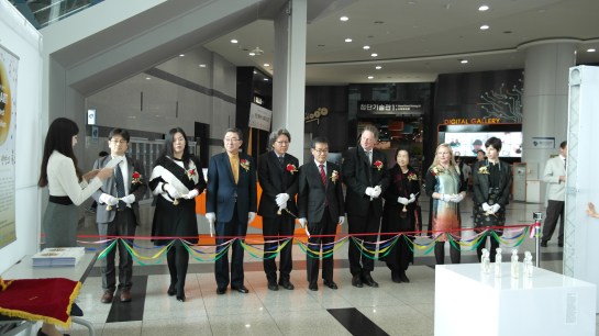 My first Korean ribbon cutting ceremony! How exciting!